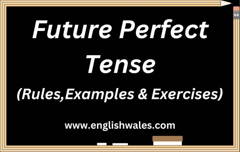 Future Perfect Tense