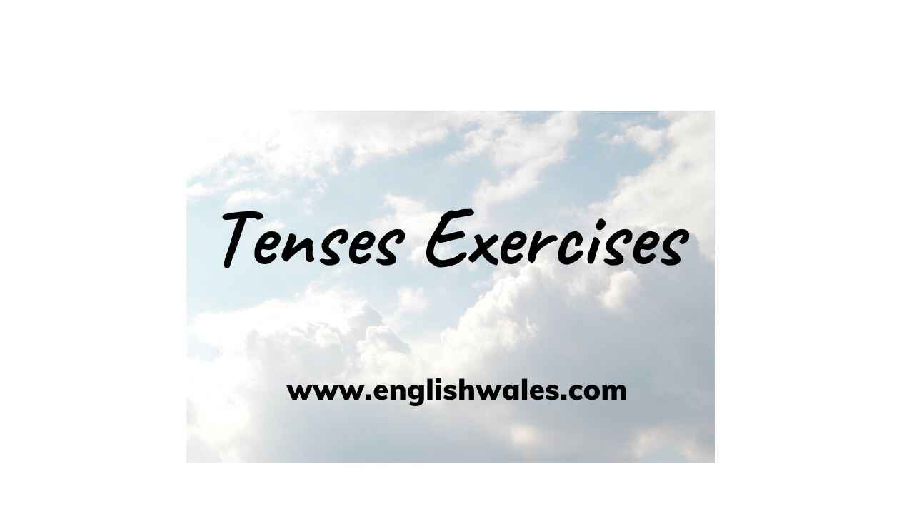 Tenses Exercises