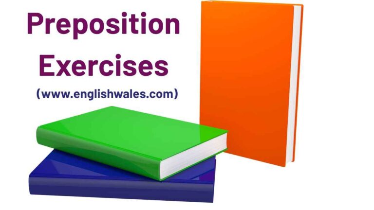 Preposition Exercises