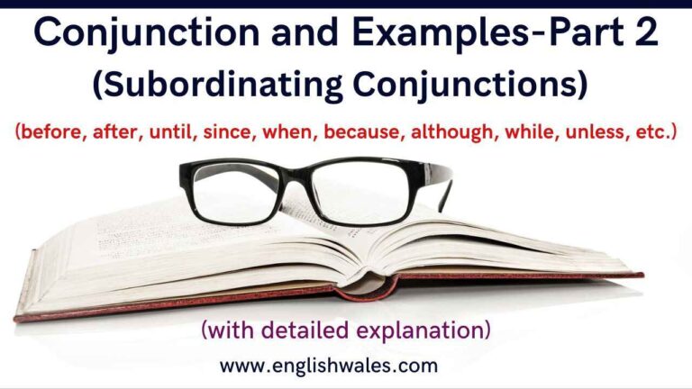 Conjunction and Examples-Part 2