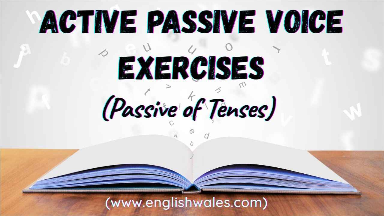 Active Passive Voice Exercises