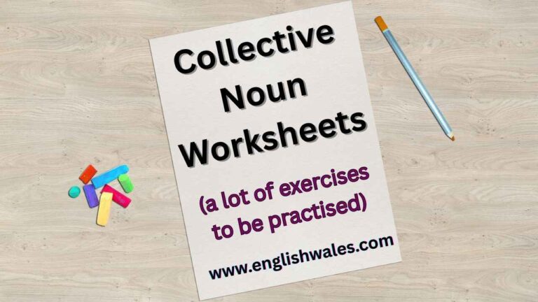 Collective Noun Worksheets